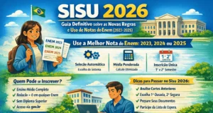 Sisu 2026: Guia Definitivo sobre as Novas Regras e Uso de Notas do Enem (2023–2025) Sisu 2026: Guia Definitivo sobre as Novas Regras e Uso de Notas do Enem
