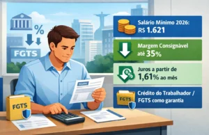 Empréstimo Consignado CLT 2026: Como o Novo Salário Mínimo Afeta sua Margem Empréstimo Consignado CLT 2026: Como o Novo Salário Mínimo Afeta sua Margem