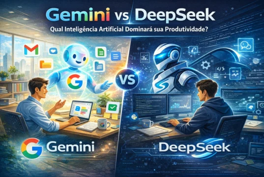 Gemini vs DeepSeek: Qual Inteligência Artificial Dominará sua Produtividade? Gemini vs DeepSeek: Qual Inteligência Artificial Dominará sua Produtividade?