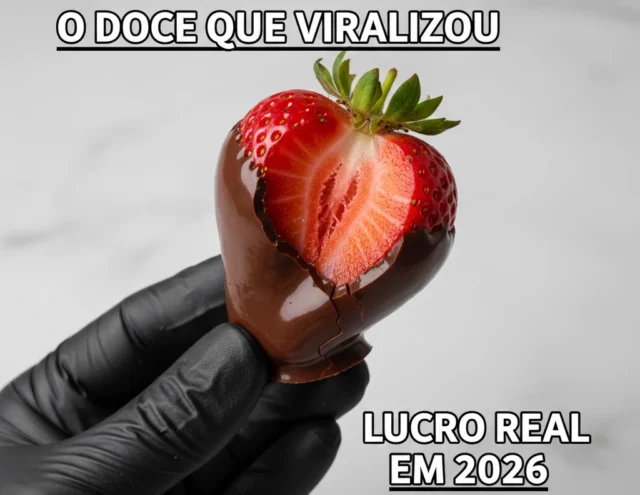 Morango do Amor Gourmet: A Receita Viral de 2026