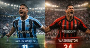 Carlos Vinícius vs. O Recorde de Washington: Projeções de Artilharia para 2026 Brazilian footballers' goal tally showdown