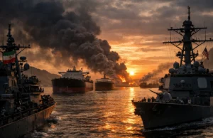 Geopolítica 2026: Morte de Alireza Tangsiri e o Choque Global do Petróleo Geopolitical tension in the Strait of Hormuz