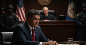 Julgamento de Nicolás Maduro em Nova York: O Embate Histórico Entre Soberania Nacional e Responsabilização Internacional Maduro in U.S. courtroom drama