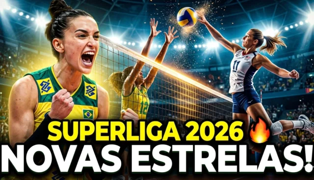 Superliga de Vôlei 2026: Favoritos ao Título e Estrelas Internacionais da Temporada