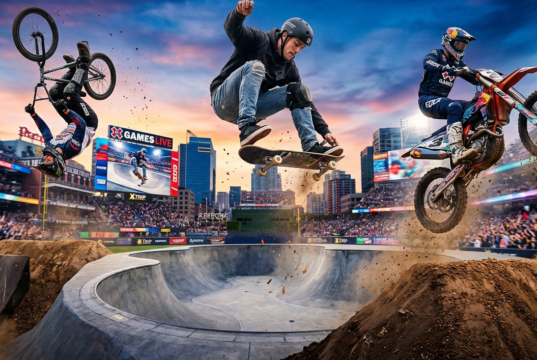 Esportes Radicais: A Evolução do X-Games e o Novo Padrão de Dificuldade Esportes Radicais: A Evolução do X-Games e o Novo Padrão de Dificuldade