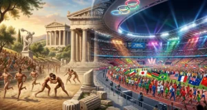 Origem e Evolução das Olimpíadas: Da Grécia Antiga ao Mundo Moderno Origem e Evolução das Olimpíadas: Da Grécia Antiga ao Mundo Moderno