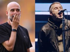 Pep Guardiola revelou quem realmente é o vocalista do Oasis, Liam Gallagher