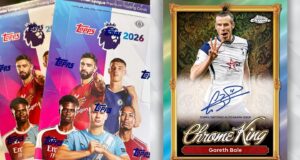 Topps lançou a nova Hobby Box da Premier League 2025/26