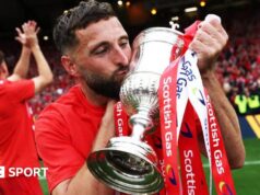 Aberdeen: contratação de Caley Thistle pelo capitão Graeme Shinnie confirmada