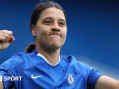 Sam Kerr: O atacante do Chelsea deixará o clube no final da temporada