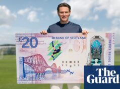 O chute de bicicleta de Scott McTominay aparece em uma nota de £ 20 de edição limitada | Escócia