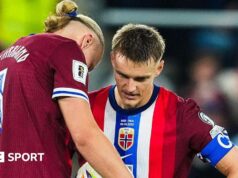 Copa do Mundo de 2026: Martin Odegaard é capitão da seleção norueguesa da Copa do Mundo
