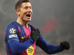 Robert Lewandowski superou suas estatísticas no Borussia Dortmund no Barcelona