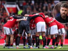 Casemiro perdeu o último jogo do United contra o Brighton