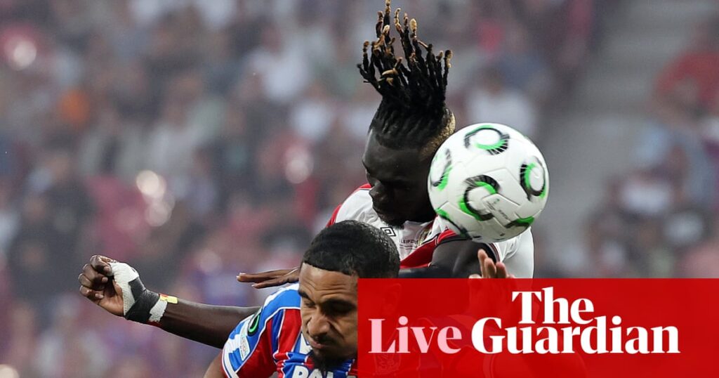 Crystal Palace x Rayo Vallecano: final da Conference League – ao vivo ...