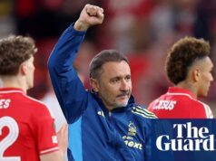 Vitor Pereira cria harmonia através do caos para fazer o Nottingham Forest sonhar grande | Floresta de Nottingham