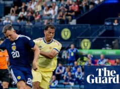 Escócia vence Curaçao, com 10 jogadores, mas Billy Gilmour está fora da Copa do Mundo devido a lesão.