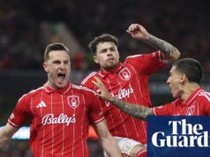 Chris Wood dá vantagem ao Nottingham Forest na semifinal sobre o Aston Villa | Liga Europa