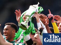Iheanacho garante que o Celtic ultrapasse o Dunfermline para vencer a Taça da Escócia e dobrar | Taça da Escócia