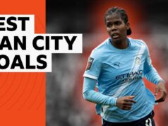 Gols que se tornaram os campeões da cidade de Man WSL