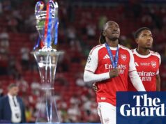 Lewis-Skelly deslumbra, mas o Arsenal sofre um final brutal para uma final emocionante e intensa | Liga dos Campeões