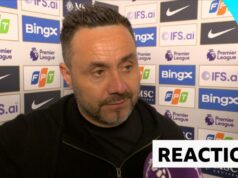 Premier League: Roberto De Zerbi reage à derrota do Tottenham Hotspur para o Chelsea