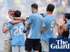 Ollie Watkins, do Aston Villa, invade a festa de despedida de Guardiola no Manchester City | Primeira Liga