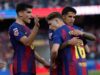 As escalações são campeãs confirmadas da LaLiga, esperando terminar a temporada com uma vitória