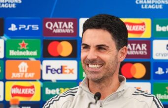 Arteta quer que o Arsenal continue avançando na final da UCL após o triunfo na Premier League