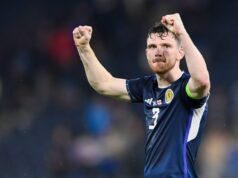 ‘Não se trata de fazer história, trata-se de querer ter sucesso neste torneio – faremos um pouco de história ao longo do caminho se conseguirmos fazer isso’ Andy Robertson sobre os gols da Escócia na Copa do Mundo