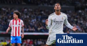 Futebol europeu: o Real Madrid resistiu em casa ao Girona e liderou o futebol europeu de clubes sem vitórias