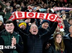 ‘É um sonho’: torcedores do Boro se preparam para Wembley