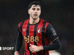 Marcos Senesi: Tottenham perto de contratar o zagueiro do Bournemouth
