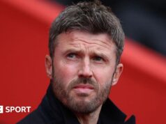 Michael Carrick: técnico interino do Manchester United em negociações para um contrato de dois anos