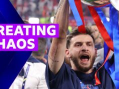 Liga dos Campeões: como Kvaratskhelia se livrou das algemas do Arsenal no segundo tempo
