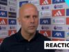 Premier League: Entrevista pós-jogo com o técnico do Liverpool, Arne Slot