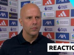 Premier League: Entrevista pós-jogo com o técnico do Liverpool, Arne Slot