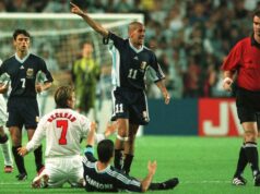 ‘Quebramos as janelas do ônibus da Inglaterra depois de vencê-los na França 98, mas nunca insultamos ninguém’ Javier Zanetti sobre as comemorações da Argentina na Copa do Mundo