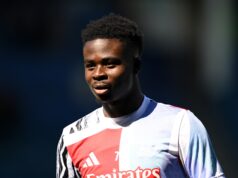 Bukayo Saka menciona o melhor ambiente de estádio em que jogou