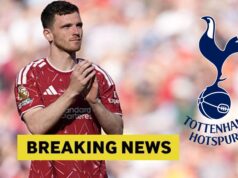A Juventus está tentando sequestrar a transferência do Tottenham para a lenda do Liverpool, Andy Robertson