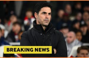 O meio-campista do Arsenal Mikel Merino está de volta aos treinos após lesão