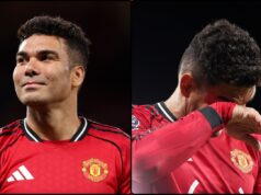 As estatísticas mostram que o Manchester United luta sem Casemiro em um papel fundamental
