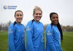 Chelsea Women faz do Constant Contact seu patrocinador do kit de treinamento