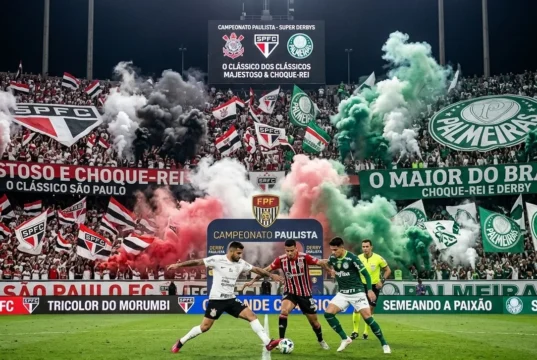 Choque-Rei e Majestoso: histórico de vitórias, derrotas e gols nos clássicos paulistas Choque-Rei e Majestoso: histórico de vitórias, derrotas e gols nos clássicos paulistas