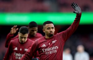 Estrela do Arsenal diz que está muito insatisfeito com seu tempo de jogo