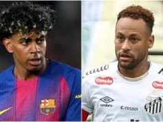 Lamine Yamal relembra admiração de infância por Neymar Jr: ‘Se você me dissesse para ir de trem para a Rússia, eu pegaria o trem’