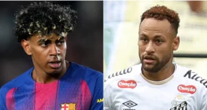 Lamine Yamal relembra admiração de infância por Neymar Jr: ‘Se você me dissesse para ir de trem para a Rússia, eu pegaria o trem’