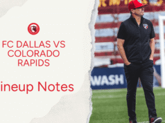 FC Dallas vs Colorado Rapids: notas de escalação 📝