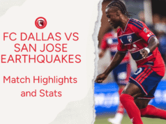 FC Dallas x San Jose Earthquakes: destaques e estatísticas