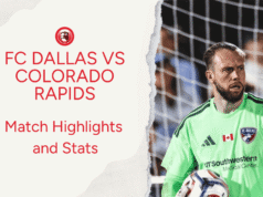FC Dallas x Colorado Rapids: destaques e estatísticas